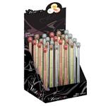 METAL PEN  PEARLS DIFFERENT COLORS TESORO