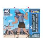 Floor Puzzle David-Goliath Luna Toys 48Pcs 90x60cm.