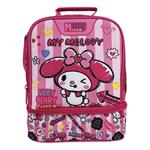 Lunch Bag My Melody Pink Bow Must Team Insulated 2 Compartments