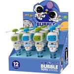 BUBBLE STICK ASTRONAUT WITH LIGHT 2DES 29Χ22Χ21CM LUNA