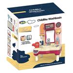 WASHSTAND 24,5X13,5X27,5CM RED LUNA