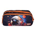 School Pencil Case Must Team Astronaut 2 Zippers