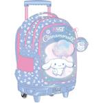 BACKPACK TROLLEY 34X20X44 3CASES CINNAMOROLL BALLOONS