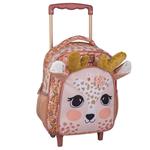 School Trolley Backpack Kindergarten Must Team Cute Deer 2 Cases