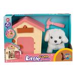 PLUSH WALKING DOG WITH HOUSE 34,7X18X WITH SOUND 2DES LUNA
