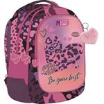 BACKPACK MUST TEAM 32X18X43CM 3CASES HEART PRINT