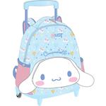 BACKPACK TROLLEY 27Χ10Χ31 2CASES CINNAMOROLL LIGHT BLUE