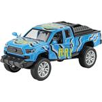 VEHICLE WITH TRAIL 1:32 METALLIC LULL BACK 3COL LUNA TOYS