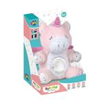 PLUSH UNICORN WITH PROJECTOR LIGHT & SOUND 24X24X33CM LUNA