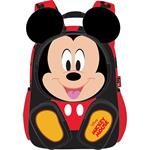 BACKPACK 27X10X31CM 2CASES MICKEY POCKET