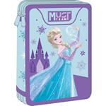 DOUBLE DECKER PENCIL CASE FILLED 15X5X21CM FROZEN