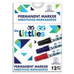 Μαρκαδόρος Οινοπνεύματος The Littlies Ανεξίτηλος Μαύρος