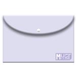 FOLDER WITH BUTTON A4 MUST PASTEL PURPLE