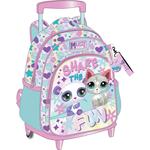 TROLLEY BAG 27X10X31CM 2CASES LITTLEST PET SHOP