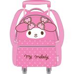 BACKPACK TROLLEY 27Χ10Χ31 2CASES MY MELODY EARS PINK