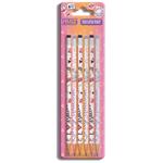PENCIL WITH RUBBER MUST TEAM GIRL BLISTER 6PCS