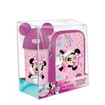 ΦΑΓΗΤΟΔΟΧΕΙΟ PP 800ML & ΠΑΓΟΥΡΙ PP 500ML ΣΕΤ MINNIE