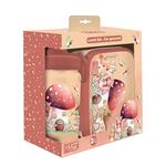 LUNCH BOX PP 800ML & WATER CANTEEN ALUMINIUM 500ML SET MUST TEAM ROMANTIC FAIRY