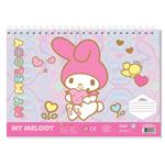 PAINTING BLOCK MY MELODY 23X33 40SH STICKERS