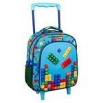 School Trolley Backpack Kindergarten Must Team Bricks 2 Cases