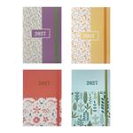 AGENDA DAILY 12X17CM 4DESIGNS VERSUS MUST TEAM BLOSSOM