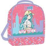 Lunch Bag Isothermal Must Team Yummy Blue Hair Girl 2 Compartments