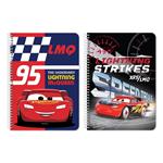 SPIRAL NOTEBOOK 17X25 2SUBS 60SH CARS 2DESIGNS