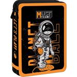 Σχολική Κασετίνα Διπλή Γεμάτη Must Team Planet Ball
