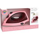 ELECTRIC IRON PINK WITH LIGHT, SOUND AND SMOKE 28X9,5X15,5CM LUNA