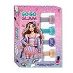 NAIL POLISH SET 4PCS 20,3X4X14CM GO-GO GLAM LUNA