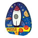 Puzzle Rocket Luna Toys 42Pcs 42x42cm.