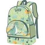 BACKPACK MUST TEAM 25X14X36CM WITH ISOTHERMAL LUNCH CASE SCANDINAVIAN DINO
