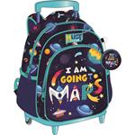 ΤΣΑΝΤΑ ΤΡΟΛΛΕΥ MUST TEAM ΝΗΠΙΟΥ 27Χ10Χ31ΕΚ 2ΘΗΚΕΣ PLANET MARS