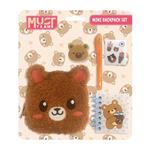 STATIONERY MINI BACKPACK SET 6PCS MUST TEAM BEAR
