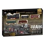 TRAIN 42,5X5,1X7,3CM WITH SOUND 28PCS LUNA