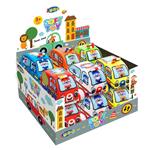 Soft Car Luna Toys 12x9.5cm. 6 Designs
