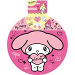 PAINTING BLOCK Φ36 40SH  STICKERS-STENCIL-COLORING  PG  MY MELODY