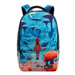 Backpack Must Art Mushroom Land 1 Main Case