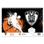 PAINTING BLOCK 23X33CM 40SH  STICKERS-STENCIL-2 COLORING PG  2DESIGNS PAOK BC