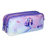 School Barrel Pencil Case Must Team Mermaid 2 Zippers