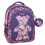 Σχολική Τσάντα Πλάτης Δημοτικού Must Team Multi Flower Bear 4 Θήκες