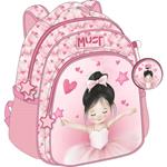 BACKPACK MUST TEAM 27X10X31CM 2CASES  BALLERINA