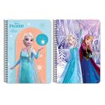 SPIRAL NOTEBOOK 17X25CM 2SUBS 60SH FROZEN 2DESIGNS