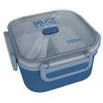 Lunch Box Must 1100ml PP Plastic with fork and spoon in 3 Colors