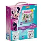 COLORING PUZZLE 36PCS 22x20,5x5CM MINNIE
