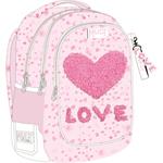 ΤΣΑΝΤΑ ΠΛΑΤΗΣ MUST TEAM 32Χ18Χ43ΕΚ 3ΘΗΚΕΣ CUTE LOVE 