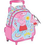 BACKPACK TROLLEY 27X10X31CM 2CASES PEPPA PIG 1