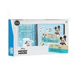 WALLET WITH KEYCHAIN GIFT SET 20Χ12CM HELLO GREECE MICKEY