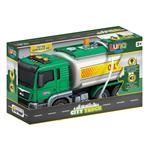 Tank Truck 1:14 Friction Luna Toys with sound and light 31x12x18cm.