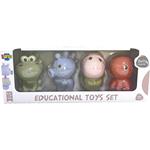 WATER ANIMALS 4PCS 29,8X7,2X11CM LUNA